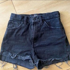 Hugh waisted girlfriend shorts BDG